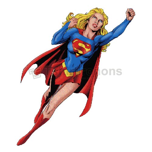 Supergirl T-shirts Iron On Transfers N7725